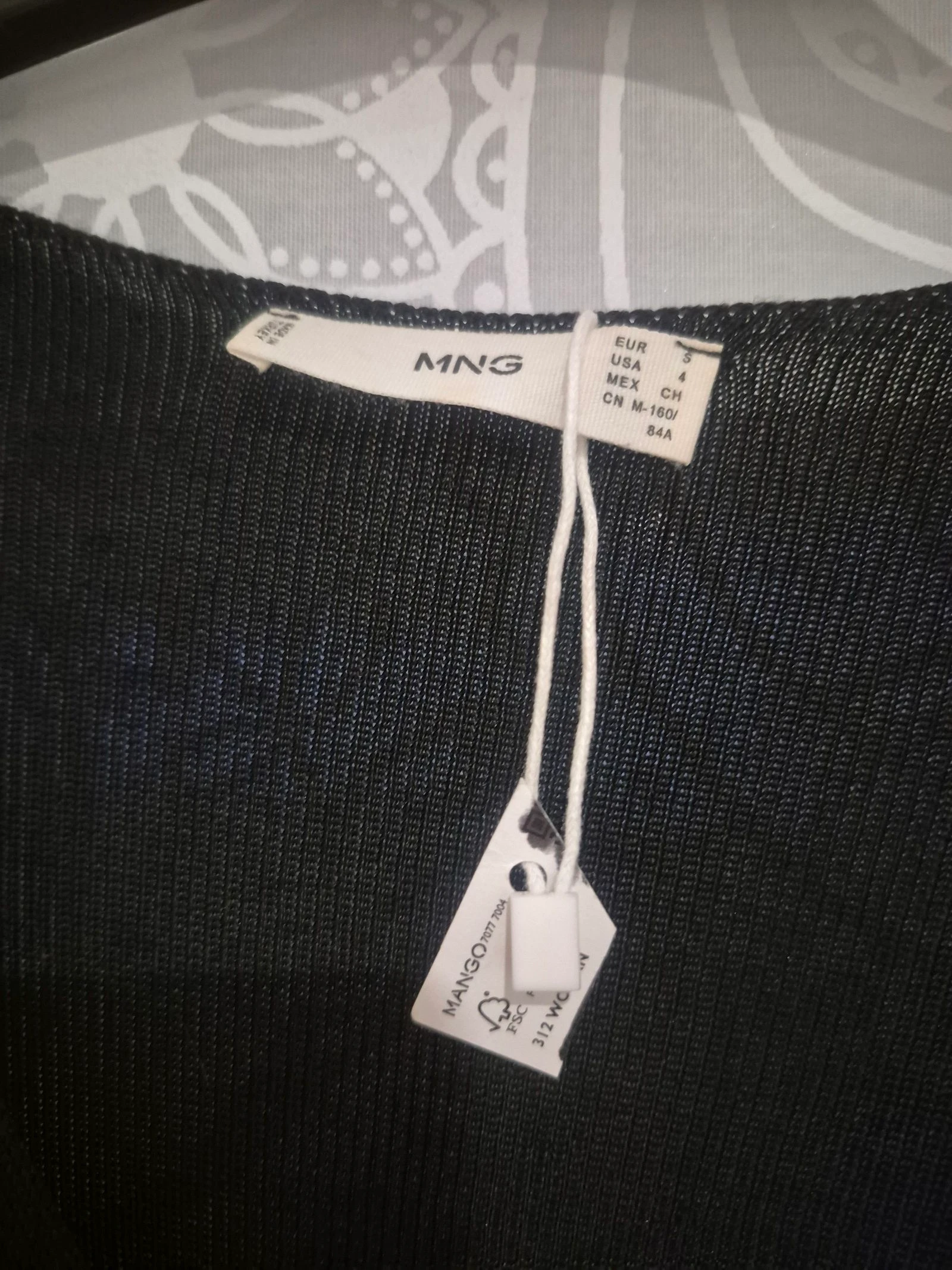 Mango black dress – photo 4